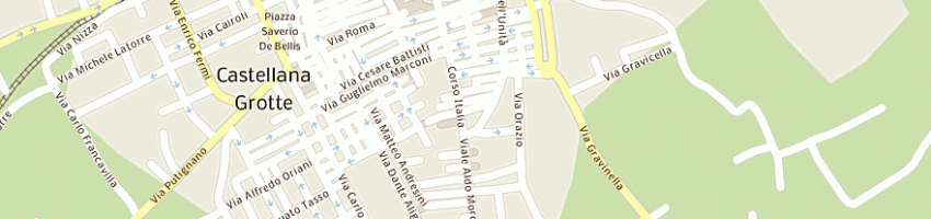 Mappa della impresa minoia arcangelo a CASTELLANA GROTTE