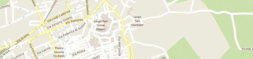 Mappa della impresa abbruzzi leonardo a CASTELLANA GROTTE