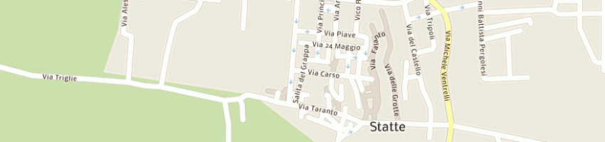 Mappa della impresa ettorre michele a STATTE