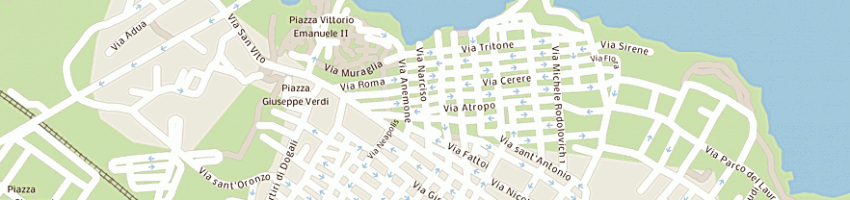 Mappa della impresa benedetti vitantonio a POLIGNANO A MARE