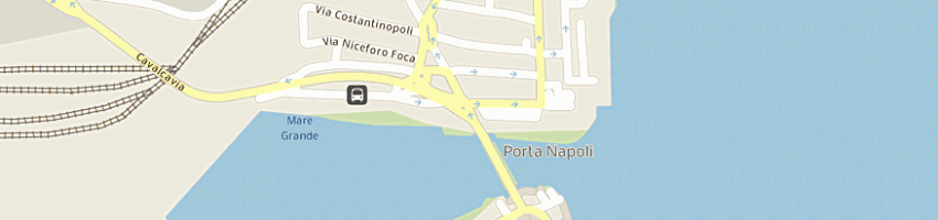 Mappa della impresa jonicautensili srl a TARANTO
