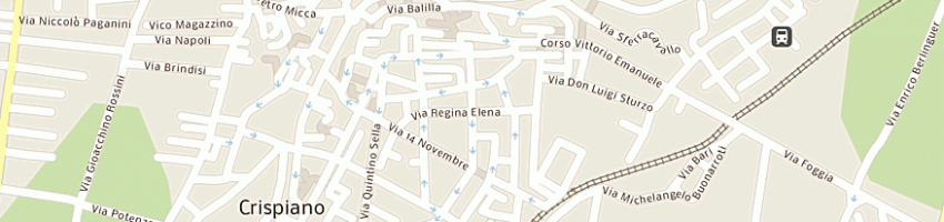 Mappa della impresa lazzaro maria grazia a CRISPIANO