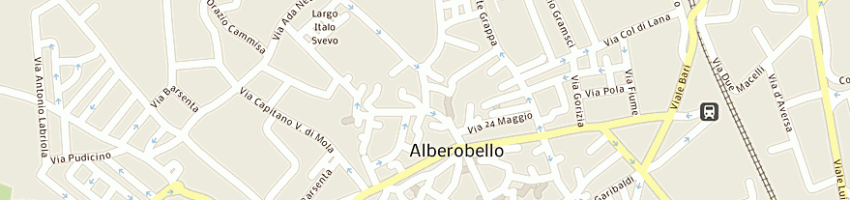 Mappa della impresa studio impresa di montrone vincenzo a ALBEROBELLO