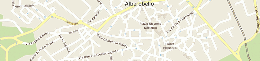 Mappa della impresa provincia di bari a ALBEROBELLO