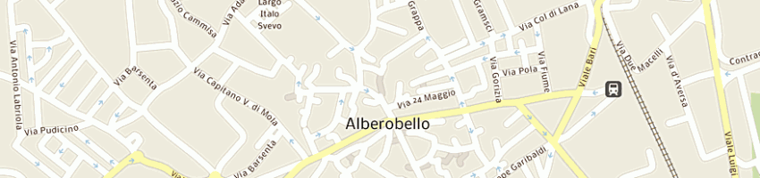 Mappa della impresa associazione fpds fidas a ALBEROBELLO