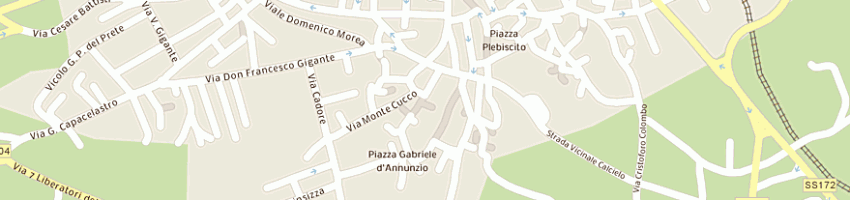 Mappa della impresa delizie di tedeschi giuseppe a ALBEROBELLO