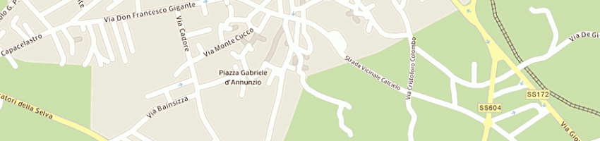 Mappa della impresa ristorante pizzeria il trullo antico a ALBEROBELLO
