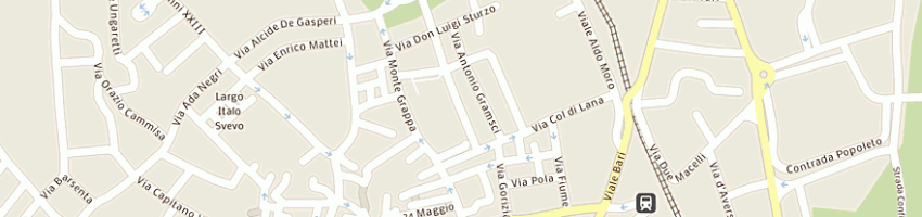 Mappa della impresa altieri vincenzo a BARI