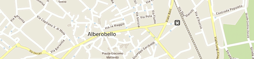 Mappa della impresa tinelli cosmo a ALBEROBELLO