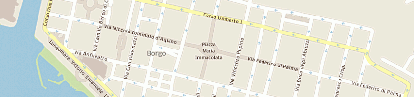 Mappa della impresa max srl a TARANTO