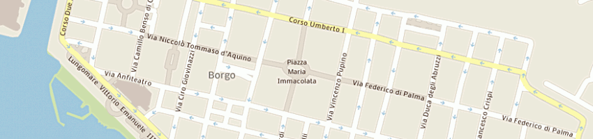 Mappa della impresa amiu azienda municipalizzata igiene urbana a TARANTO