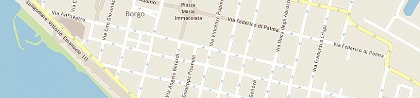 Mappa della impresa nilipi' srl a TARANTO