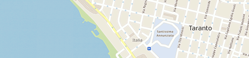Mappa della impresa fanigliulo giovanni a TARANTO