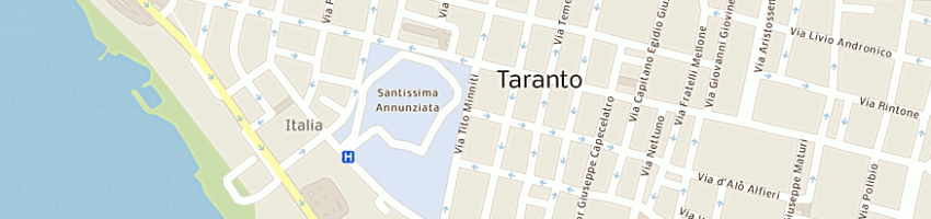 Mappa della impresa resta roberto a TARANTO