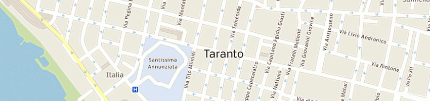 Mappa della impresa catapano cataldo a TARANTO