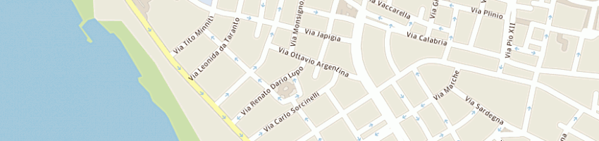 Mappa della impresa impiel di grassi cataldo a TARANTO