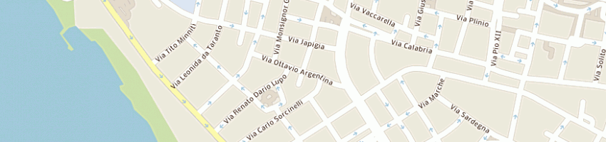 Mappa della impresa scialpi franco a TARANTO