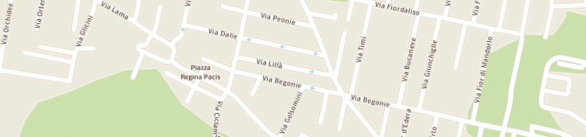 Mappa della impresa paurini giovanni a TARANTO