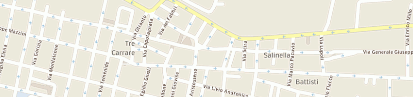 Mappa della impresa rag edmondo ruggiero di angelo ruggiero e c snc a TARANTO