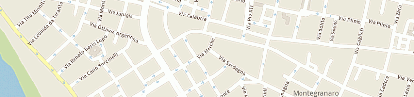 Mappa della impresa effedi di cantore beatrice a TARANTO