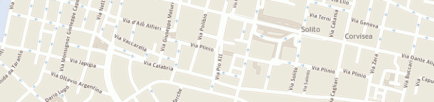 Mappa della impresa perrone patrizia a TARANTO