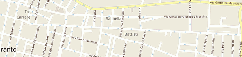 Mappa della impresa idea bagno di mormile sonia a TARANTO