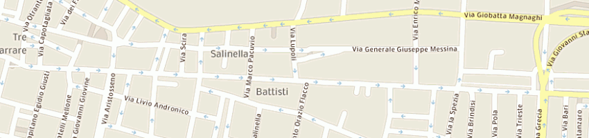Mappa della impresa jannelli enrico a TARANTO