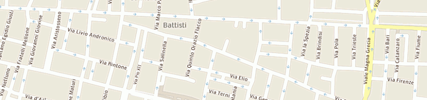 Mappa della impresa reno' paolo a TARANTO