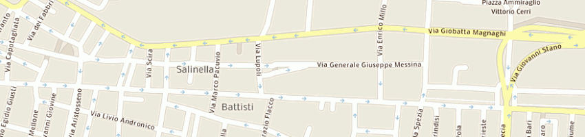 Mappa della impresa micieli franco a TARANTO