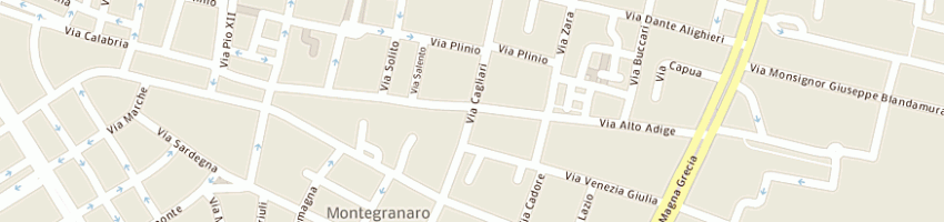 Mappa della impresa masterform srl a TARANTO