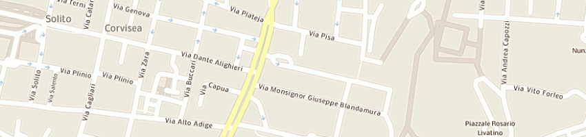 Mappa della impresa osmairm srl a TARANTO