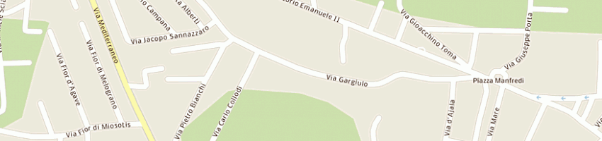 Mappa della impresa casa di riposo schiara srl a TARANTO