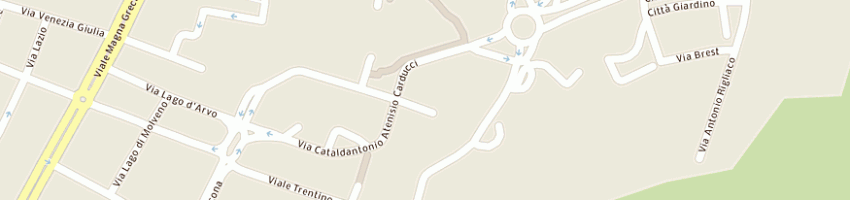 Mappa della impresa cooperativa casa coop srl a TARANTO