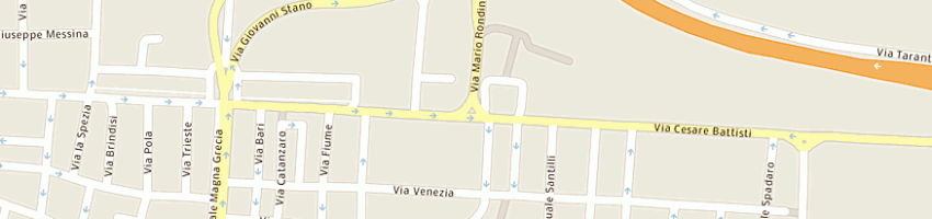 Mappa della impresa albacom spa a TARANTO