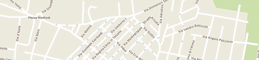 Mappa della impresa natale desiree a TARANTO