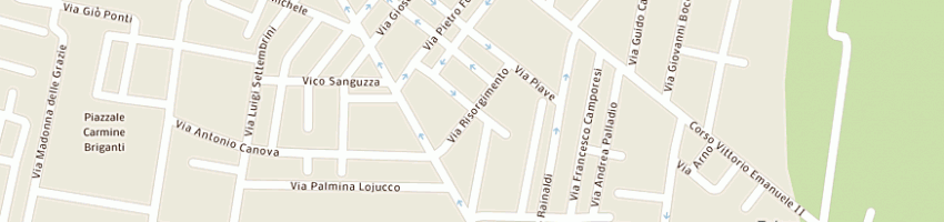Mappa della impresa pirelli luigi a TARANTO