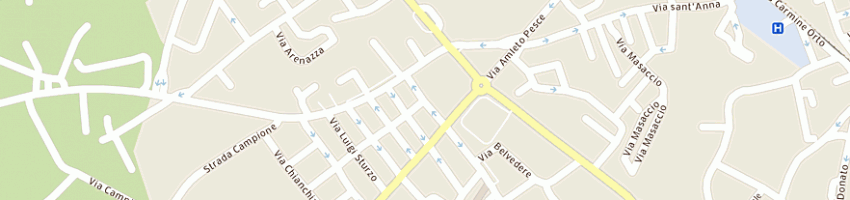 Mappa della impresa l'autoaccessorio di rapisarda roberto a MONOPOLI