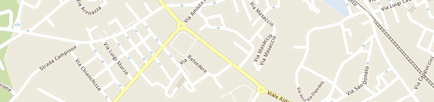Mappa della impresa guarnieri donato a MONOPOLI