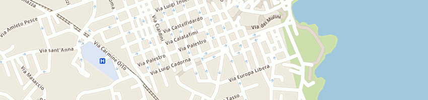 Mappa della impresa giusti vito francesco a MONOPOLI