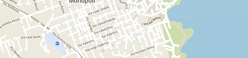 Mappa della impresa oscuro cosima a MONOPOLI