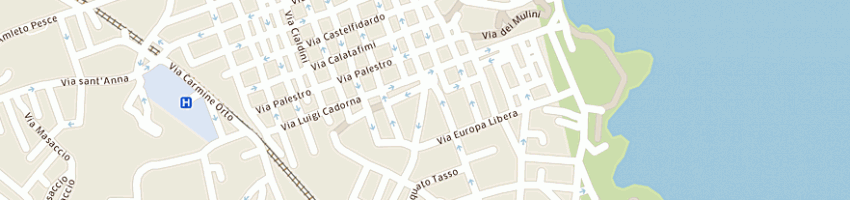 Mappa della impresa passepartout di guarnieri giuseppina a MONOPOLI