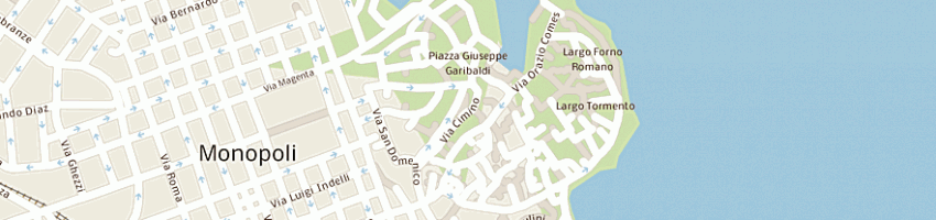 Mappa della impresa longo giuseppe a MONOPOLI