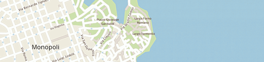 Mappa della impresa capitanio domenico a MONOPOLI