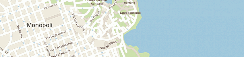 Mappa della impresa taglienti vito a MONOPOLI
