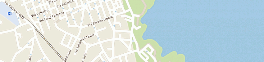 Mappa della impresa comune di monopoli a MONOPOLI