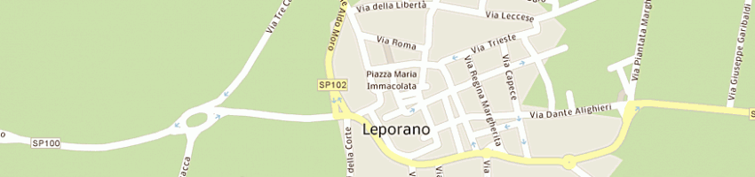 Mappa della impresa de filippis fedele a LEPORANO