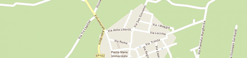 Mappa della impresa de rinaldis cosimo a LEPORANO