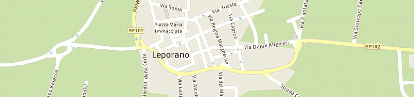 Mappa della impresa bar mele di mele cosimo a LEPORANO