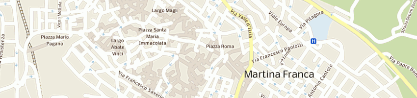 Mappa della impresa punzi alfredo e c (snc) a MARTINA FRANCA