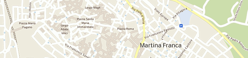Mappa della impresa ipervista srl a MARTINA FRANCA